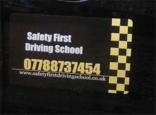 Safety First driving School Norwich